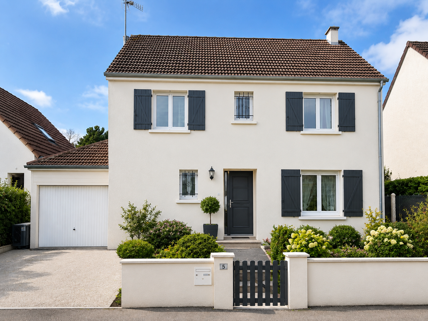 Maison après rénovation énergétique à Roissy-en-Brie